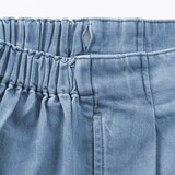 キッズ　ライトオンスデニムワイドパンツ