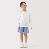 キッズ　ライトオンスデニムキュロット