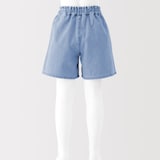 キッズ　ライトオンスデニムキュロット