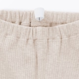 ベビー　おなかすっぽりストレッチ十分丈リブレギンス