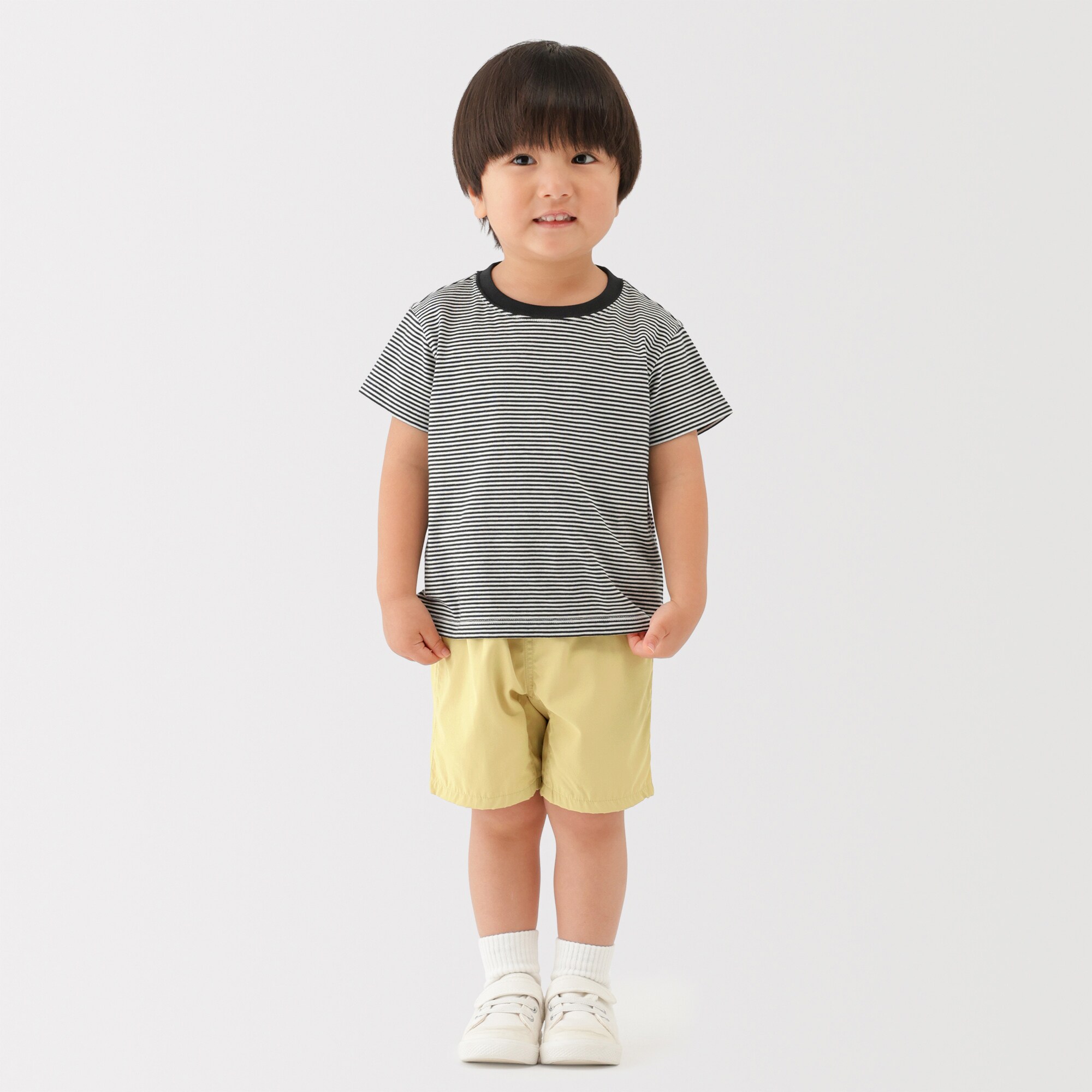 ベビー 乾きやすいUVカットハーフパンツ | 無印良品