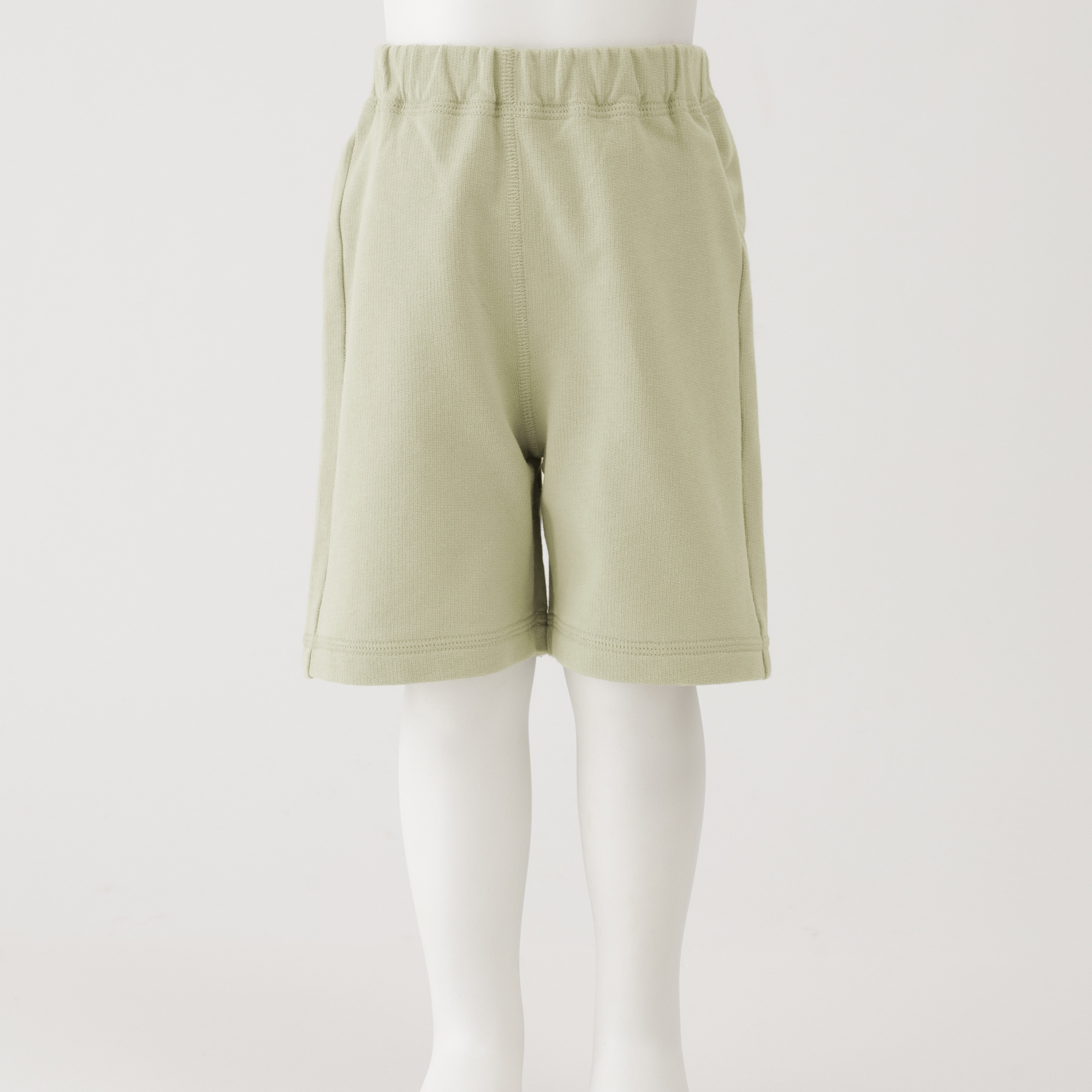 ベビー　おなかすっぽりライトスウェットハーフパンツ