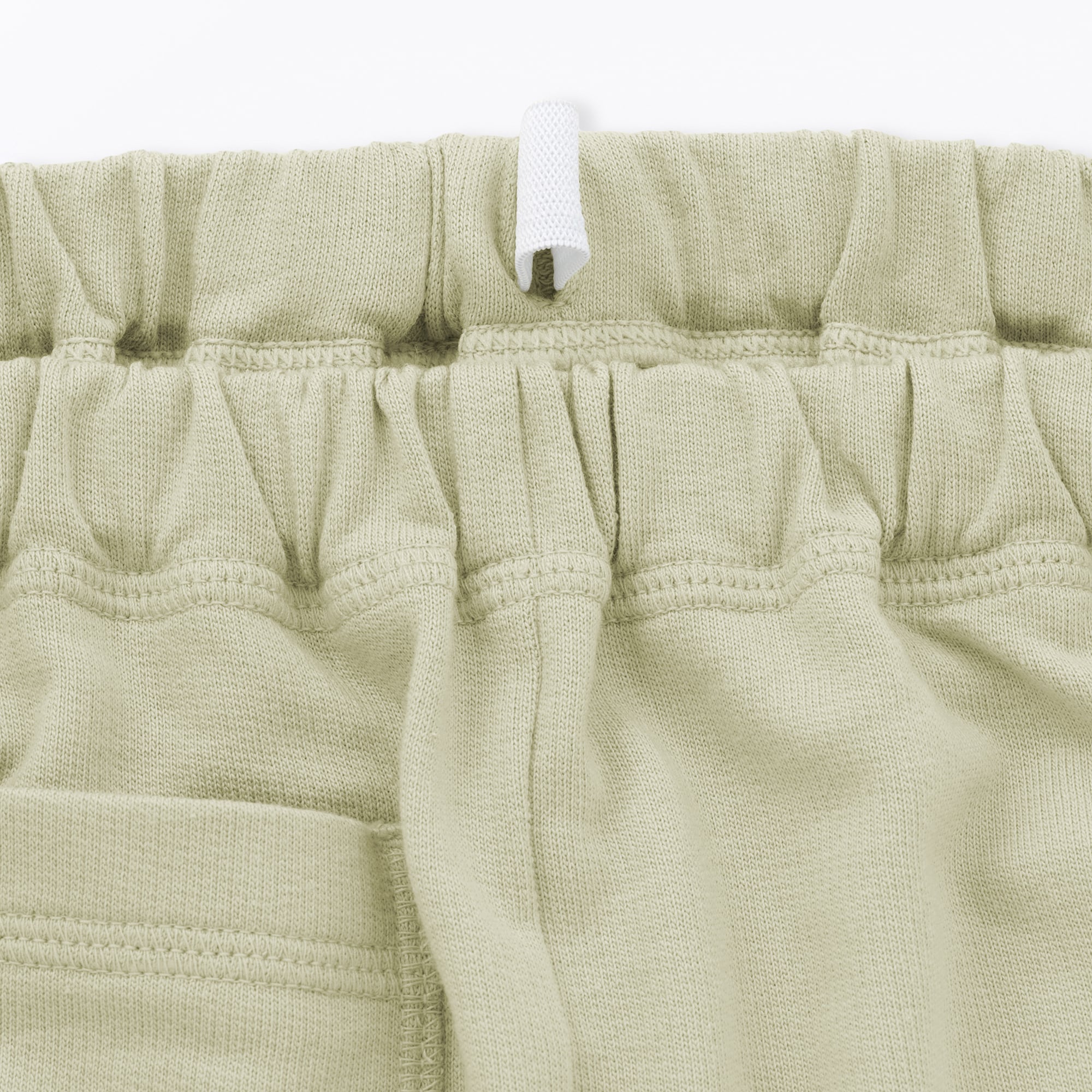 ベビー　おなかすっぽりライトスウェットハーフパンツ