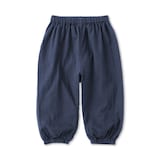 ベビー　おなかすっぽり二重ガーゼワイドジョガーパンツ