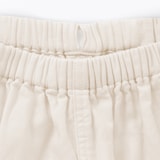 ベビー　おなかすっぽり二重ガーゼワイドジョガーパンツ