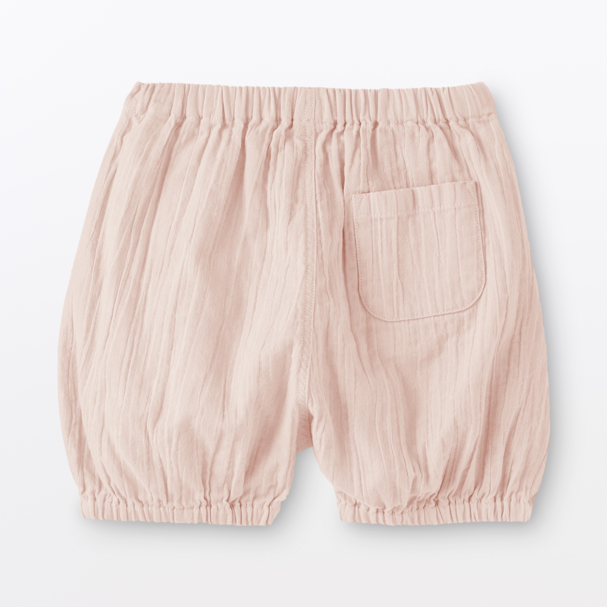 ベビー　おなかすっぽり楊柳ガーゼブルマパンツ