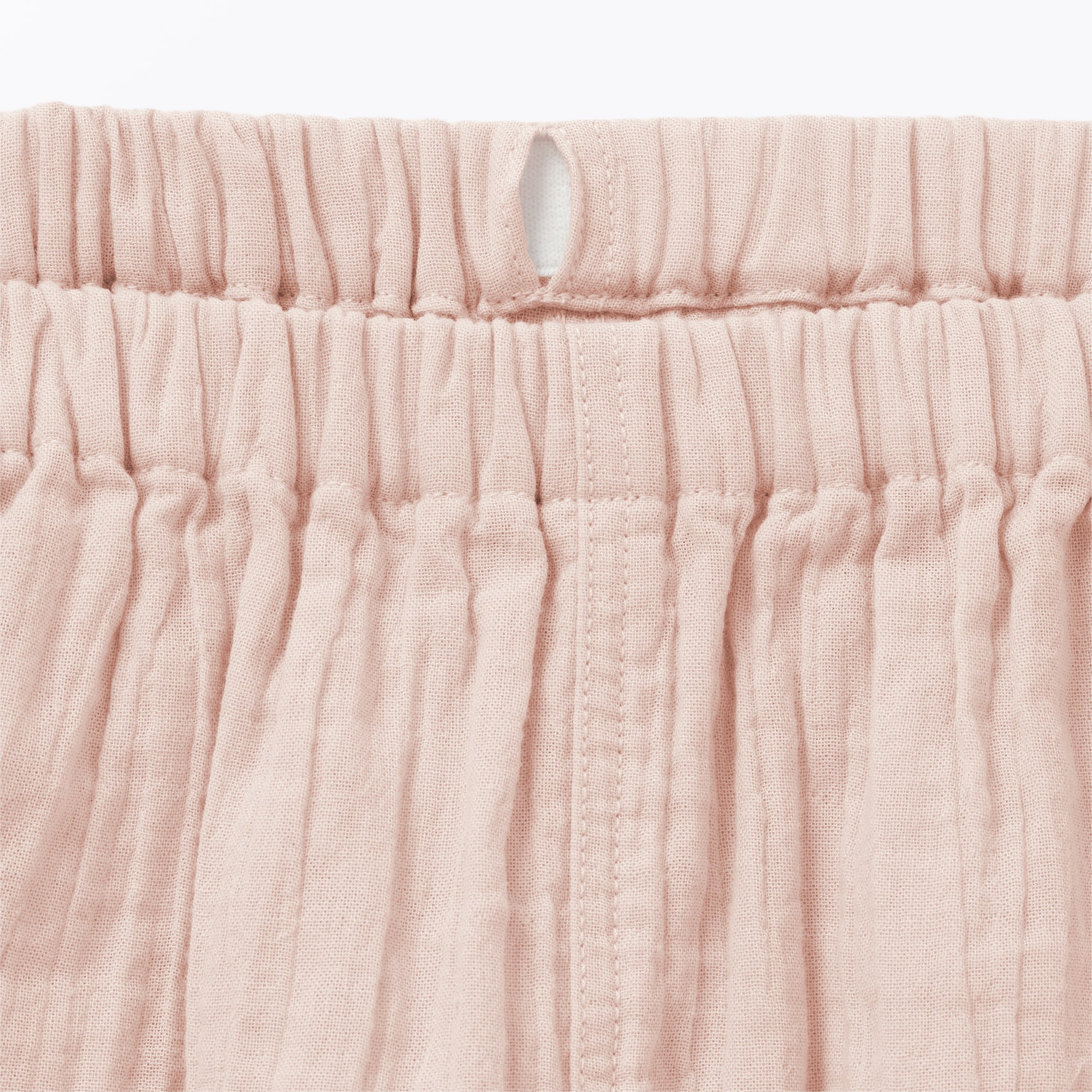 ベビー　おなかすっぽり楊柳ガーゼブルマパンツ