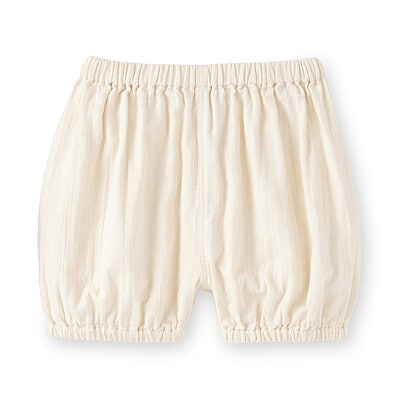 ベビー　おなかすっぽり楊柳ガーゼブルマパンツ