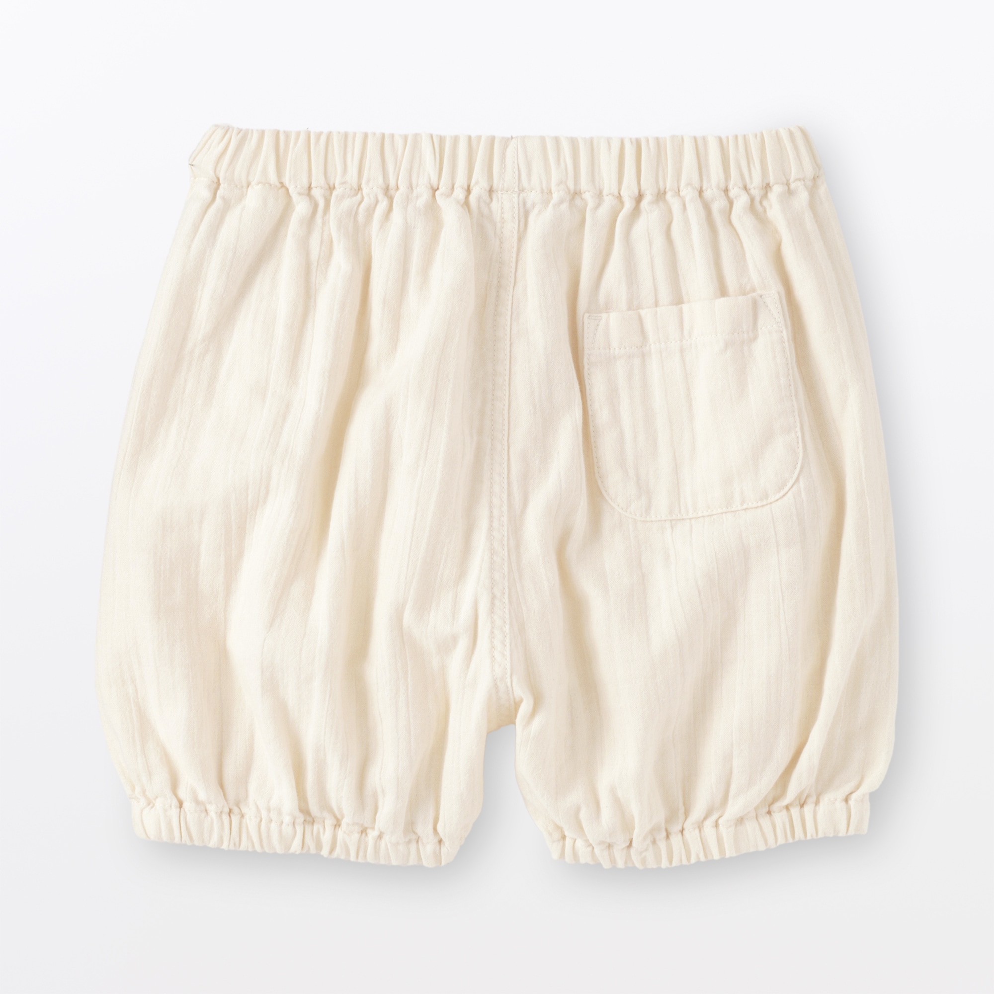 ベビー　おなかすっぽり楊柳ガーゼブルマパンツ