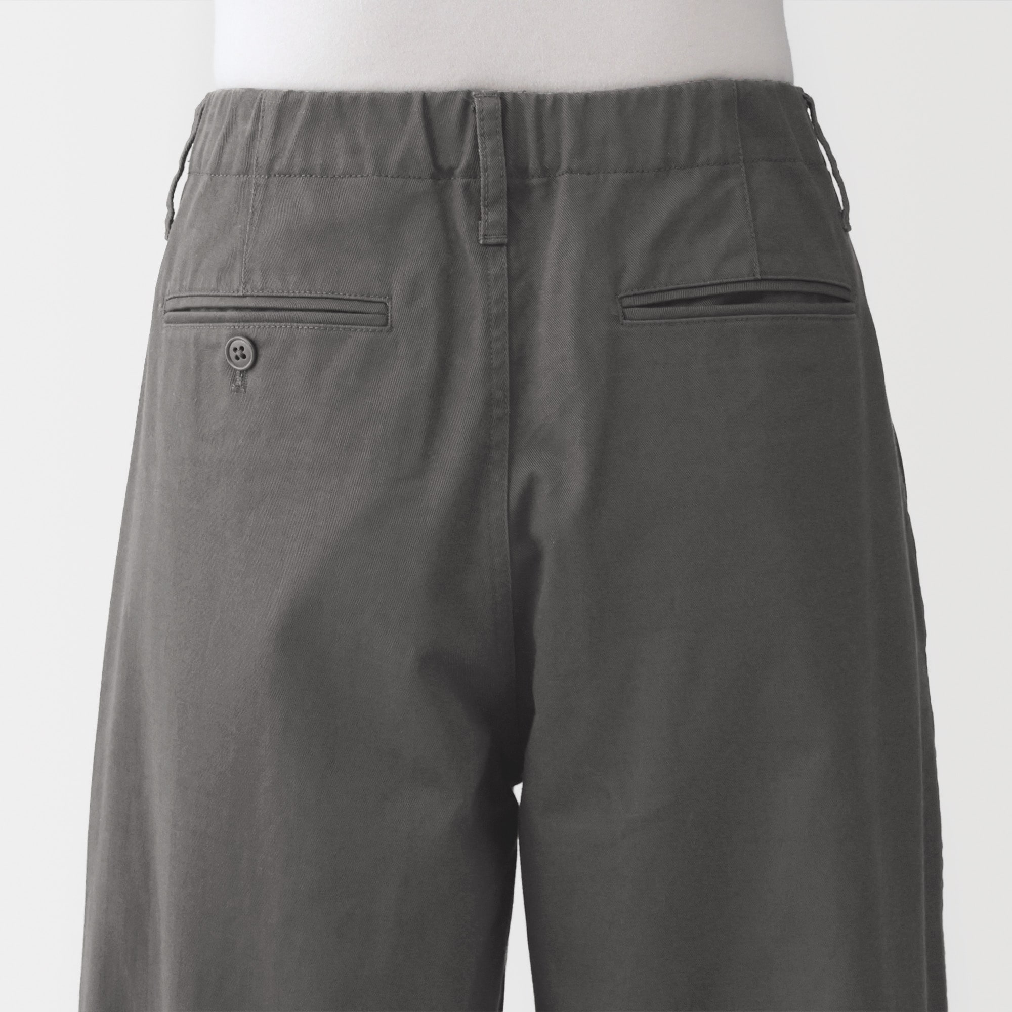婦人 ムラ糸 チノタックワイドパンツ | 無印良品
