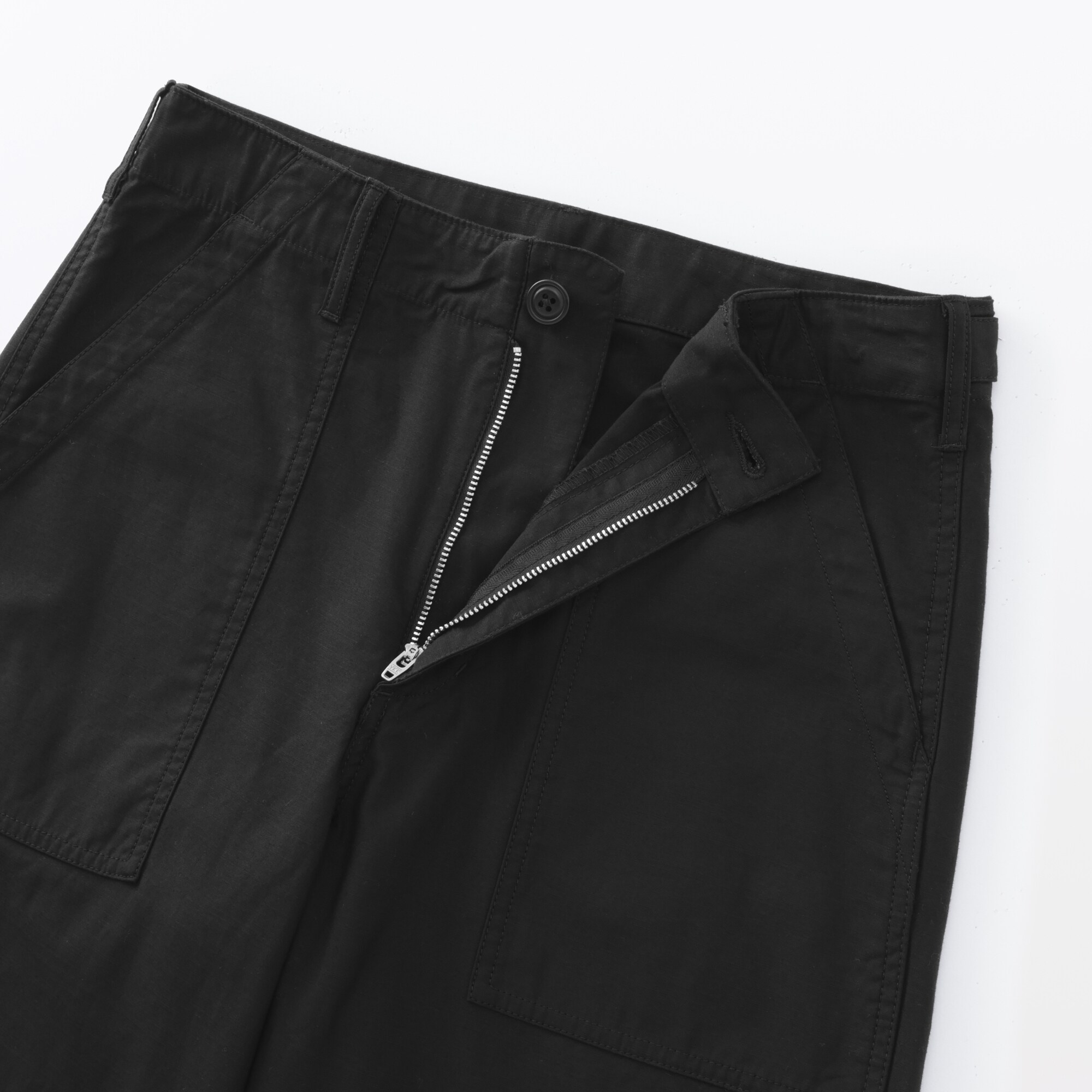 婦人 洗いざらしバックサテン ベイカーパンツ | 無印良品