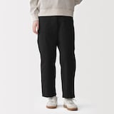 婦人　洗いざらしバックサテン　ベイカーパンツ