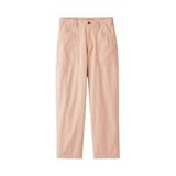 婦人　洗いざらしバックサテン　ベイカーパンツ