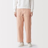 婦人　洗いざらしバックサテン　ベイカーパンツ