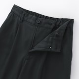 婦人　ヘンプ混ツイル　ストレートパンツ