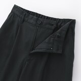 婦人　ヘンプ混ツイル　ストレートパンツ