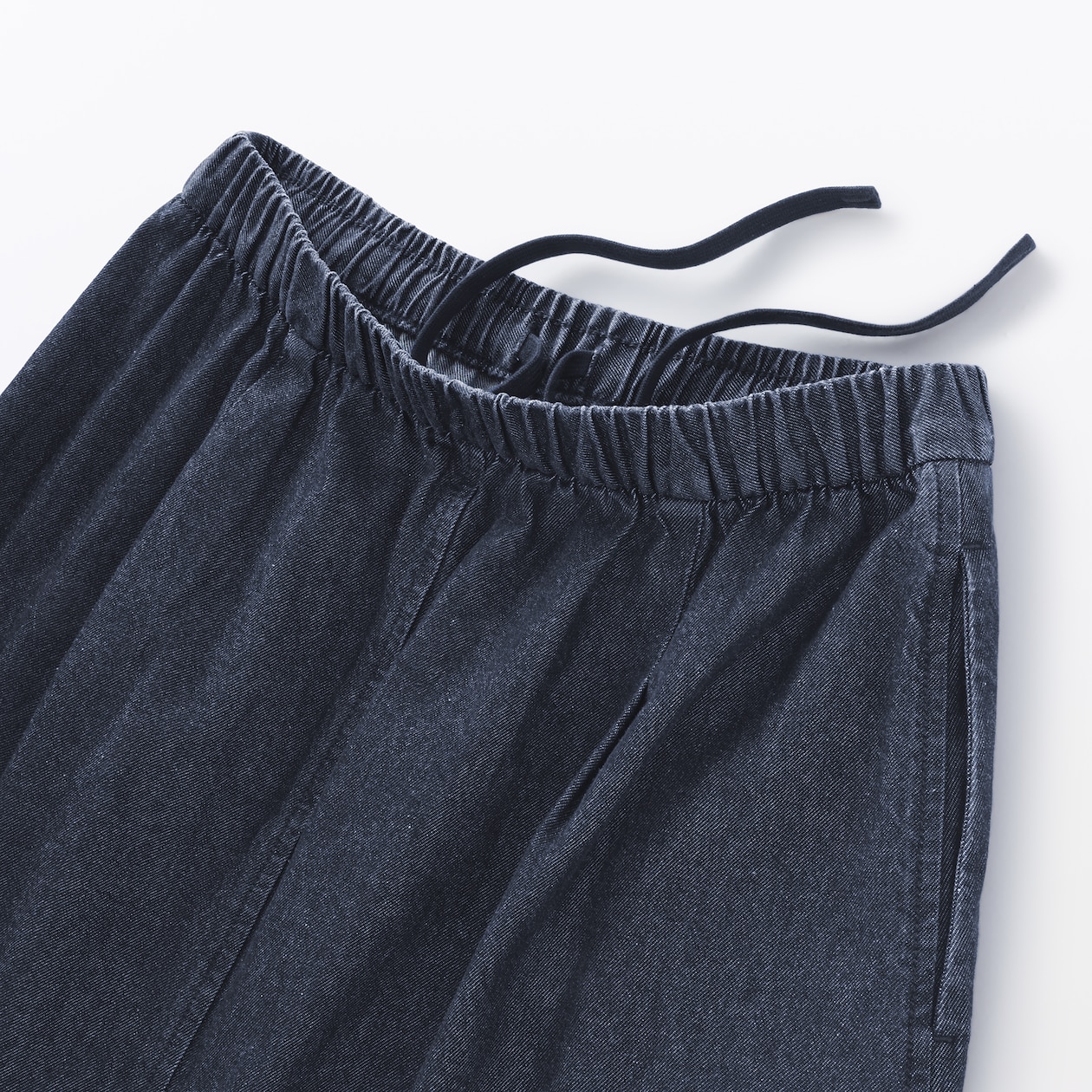 婦人　洗いざらしデニム　イージースカート