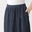 婦人　洗いざらしデニム　イージースカート