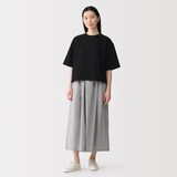 婦人　涼感　スカートパンツ