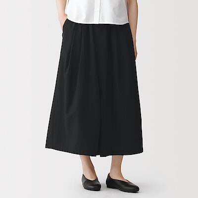 婦人　涼感　スカートパンツ