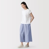 婦人　涼感　スカートパンツ