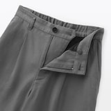 婦人　ヘンプ混ツイル　ハーフパンツ