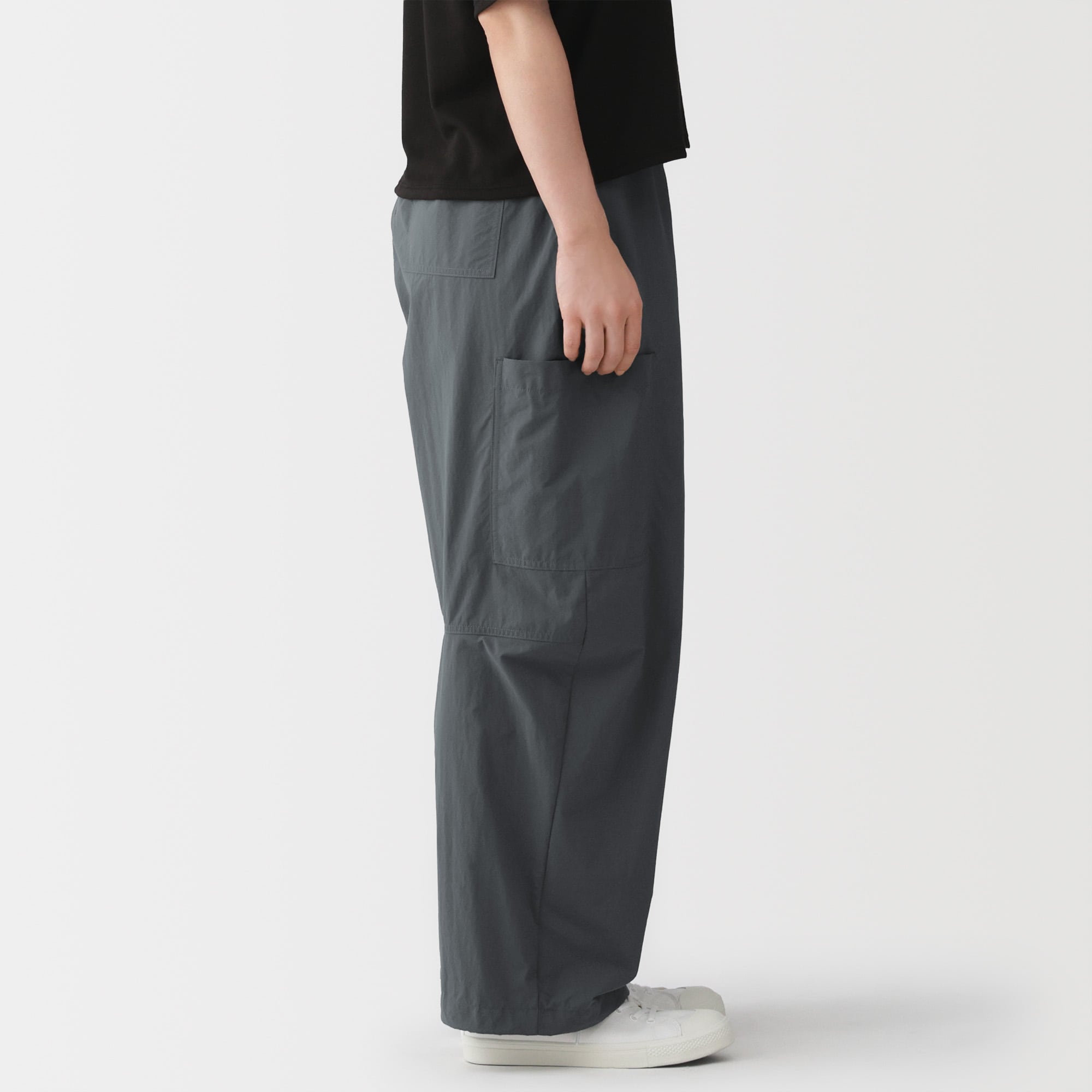 婦人　撥水　ユーティリティーイージーワイドパンツ