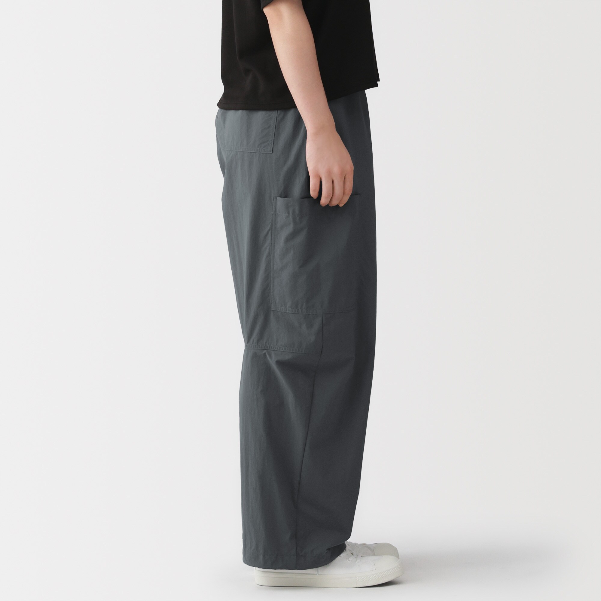 婦人　撥水　ユーティリティーイージーワイドパンツ