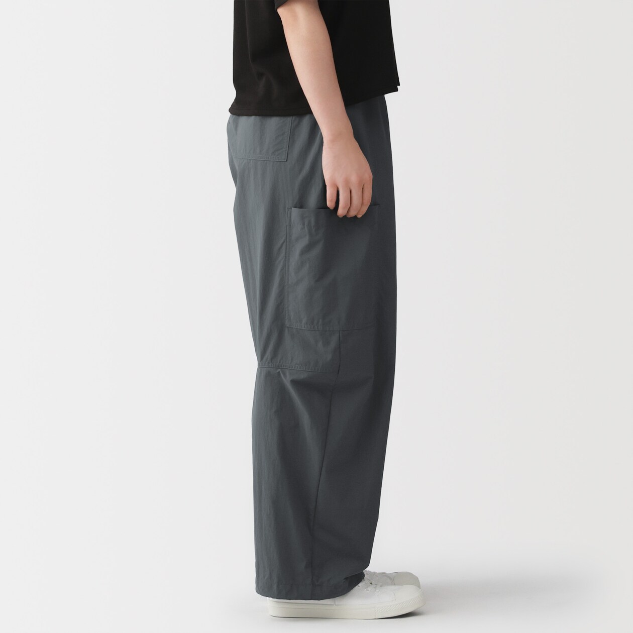 婦人　撥水　ユーティリティーイージーワイドパンツ