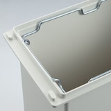 ポリプロピレンダストボックス・フタ付・大・分別タイプ