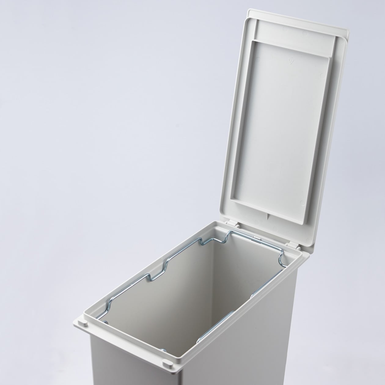 ポリプロピレンダストボックス・フタ付・大・分別タイプ