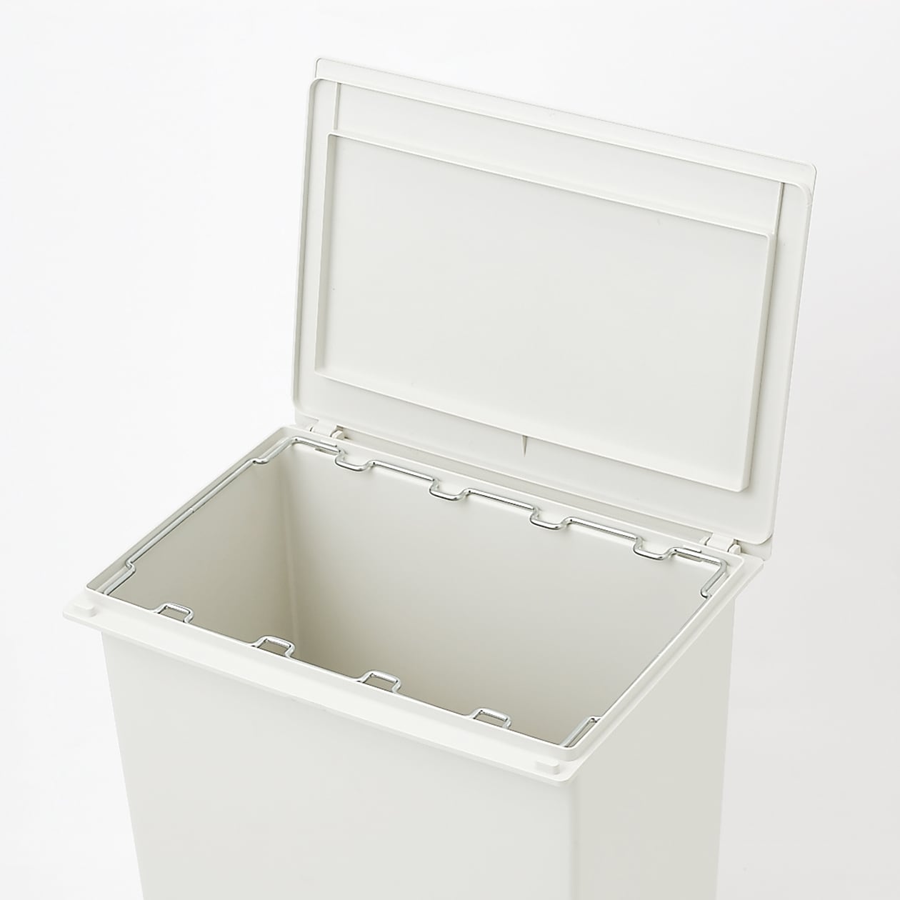 ポリプロピレンダストボックス・フタ付・４５Ｌ・分別タイプ