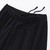 婦人　カポック混　ライトツイルスカートパンツ