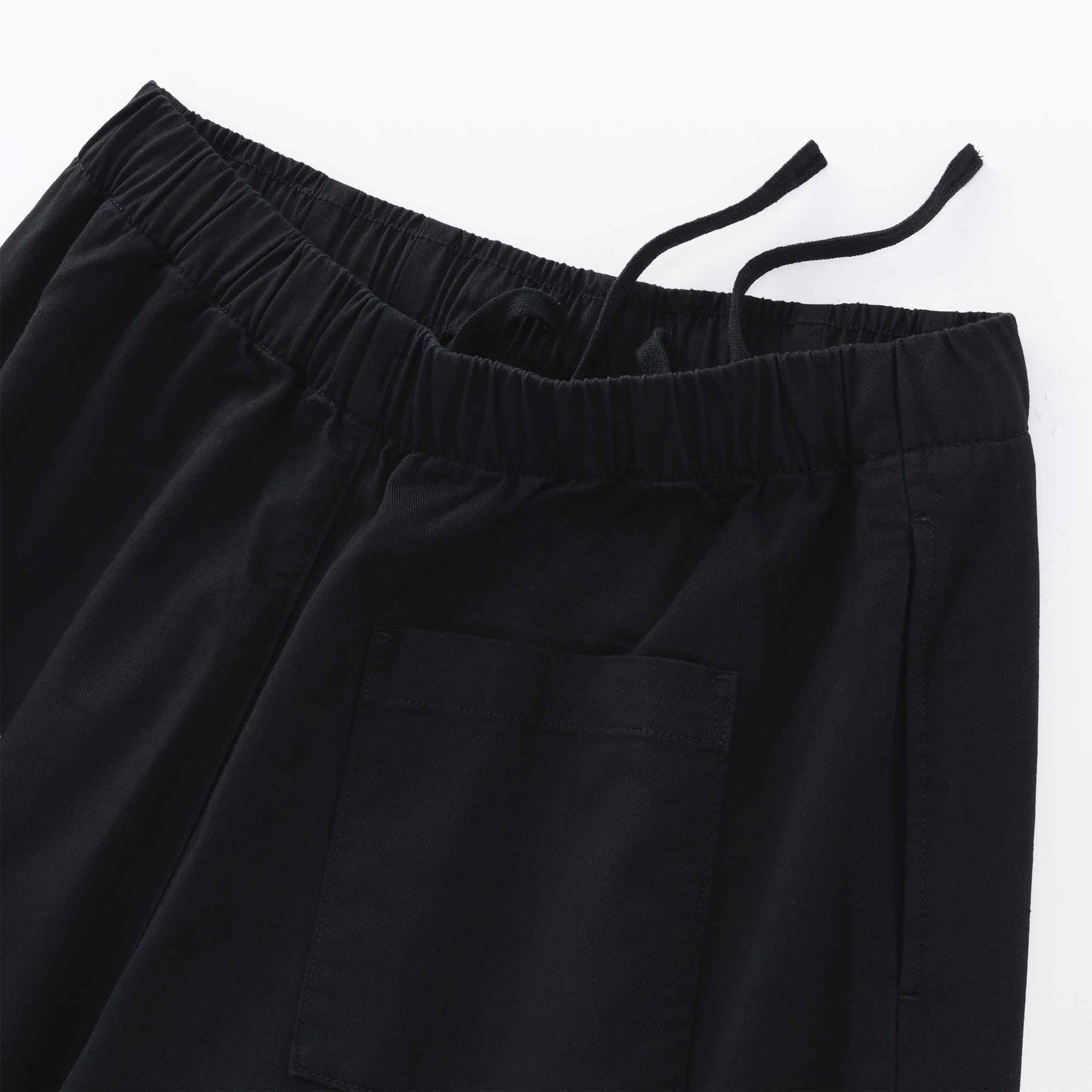 婦人　カポック混　ライトツイルスカートパンツ