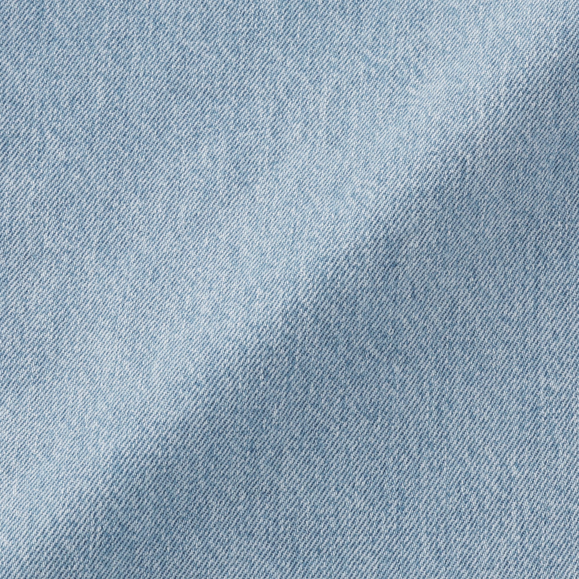 婦人　木の実から作ったカポック混　デニムコクーンパンツ