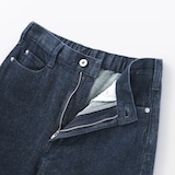 婦人　木の実から作ったカポック混　デニムコクーンパンツ