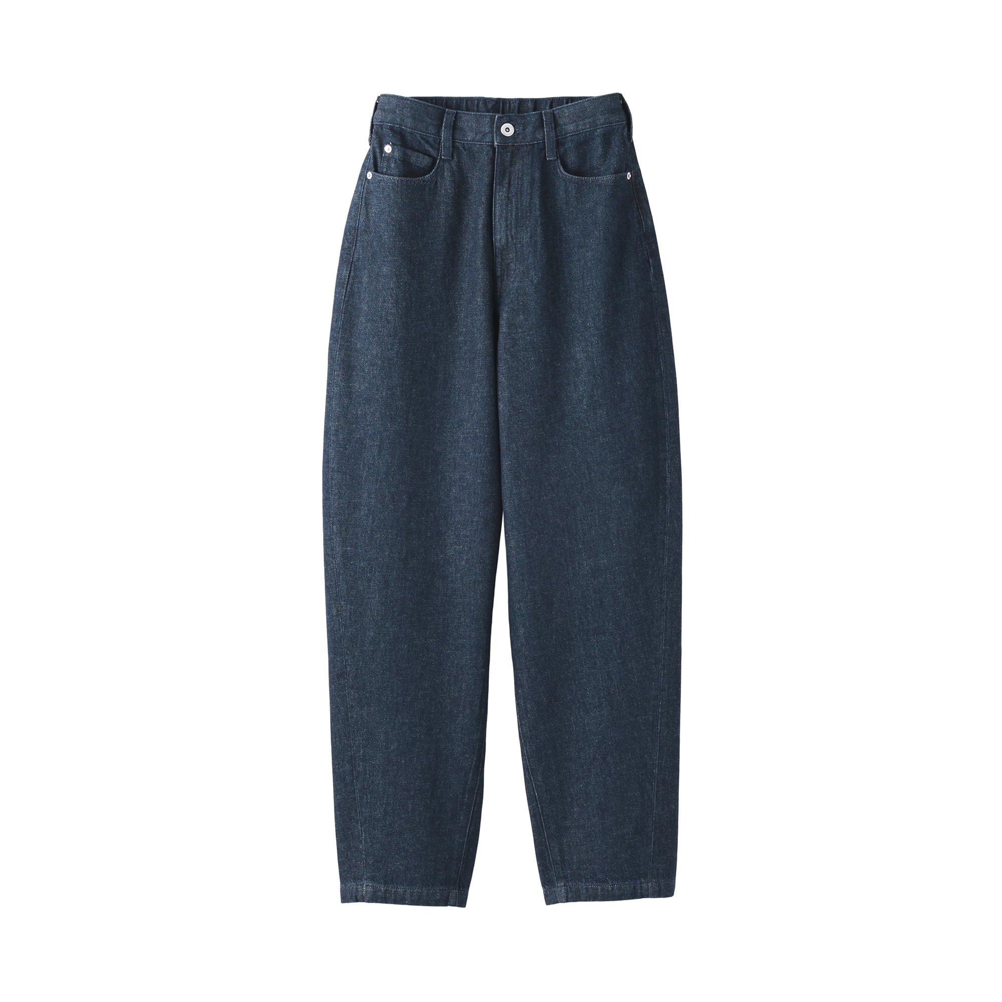 婦人 木の実から作ったカポック混 デニムコクーンパンツ | 無印良品