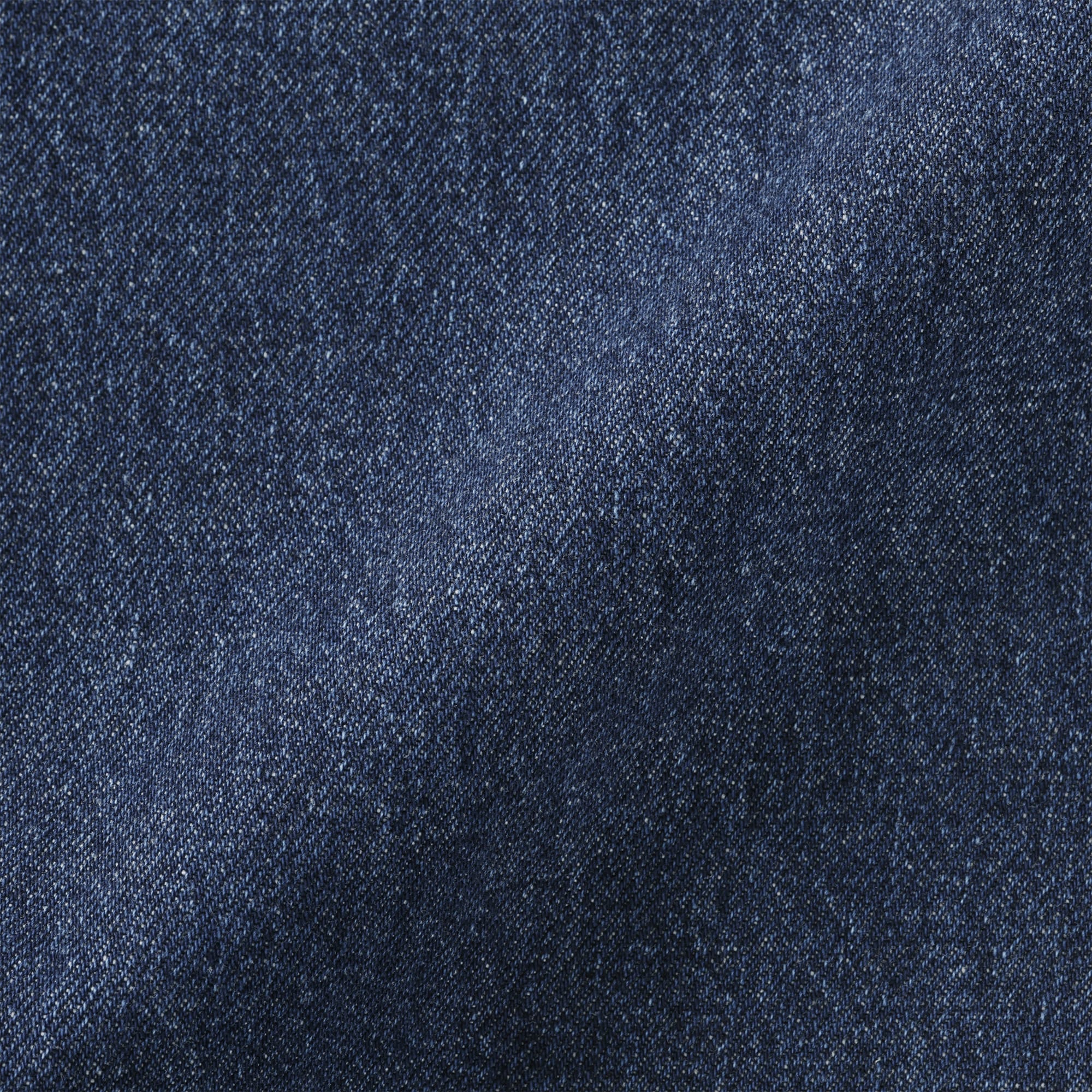 婦人　木の実から作ったカポック混　デニムコクーンパンツ　股下短め（ＯＳ）