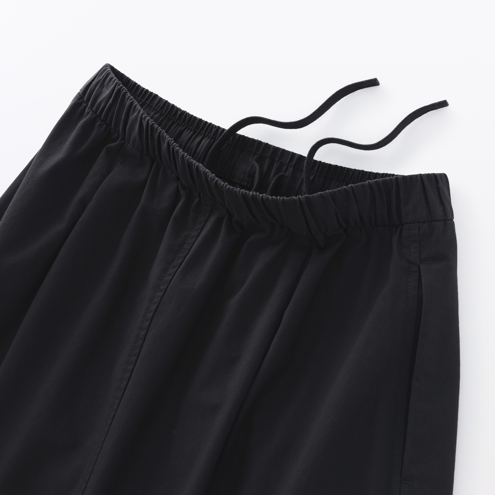 婦人　洗いざらしコットン　イージースカート