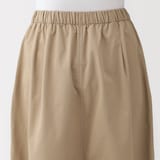 婦人　洗いざらしコットン　イージースカート