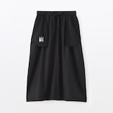 婦人　洗いざらしコットン　イージースカート