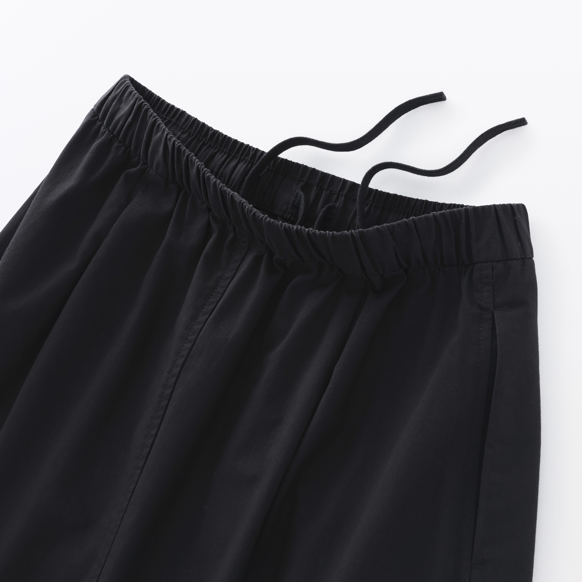 婦人　洗いざらしコットン　イージースカート