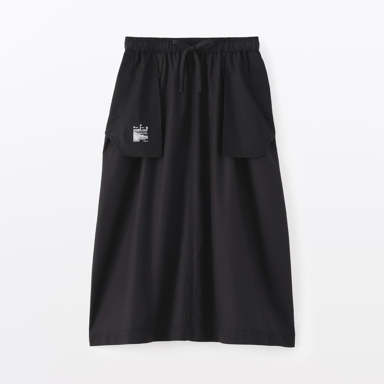 婦人　洗いざらしコットン　イージースカート