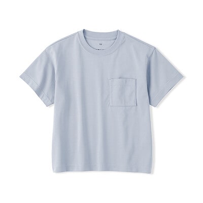 【４月上旬発売予定】キッズ　涼感ＵＶカットワイド半袖Ｔシャツ