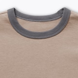 キッズ　太番手クルーネック五分袖Ｔシャツ