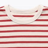 キッズ　太番手クルーネック五分袖Ｔシャツ