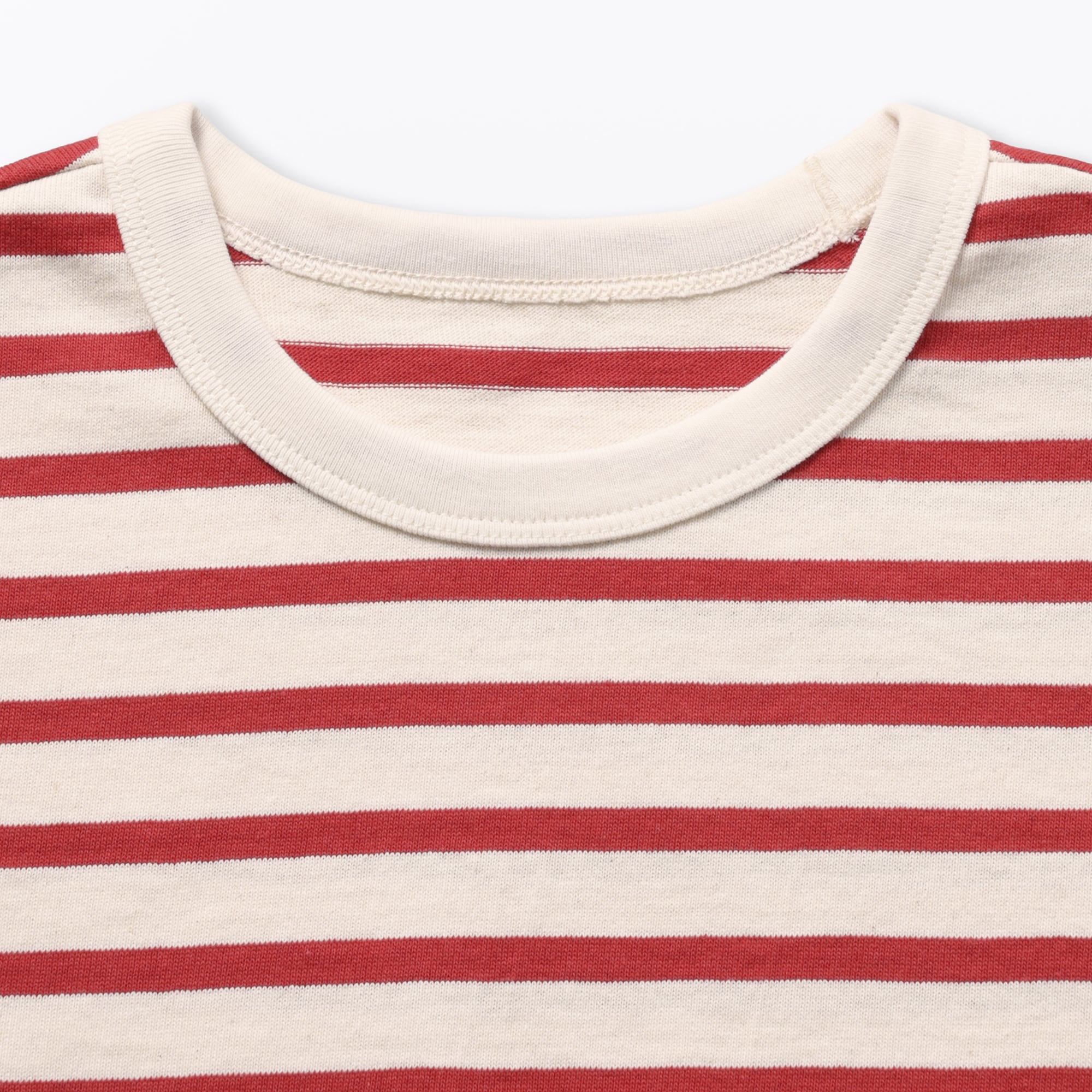 キッズ　太番手クルーネック五分袖Ｔシャツ