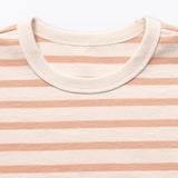 キッズ　太番手クルーネック五分袖Ｔシャツ