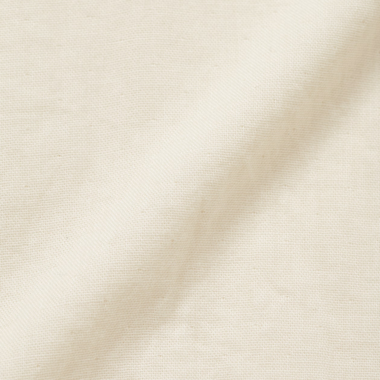 キッズ　二重ガーゼスタンドカラー長袖シャツ