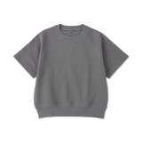 キッズ　ライトスウェットクルーネック五分袖Ｔシャツ